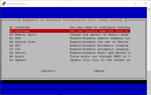 12Hostname